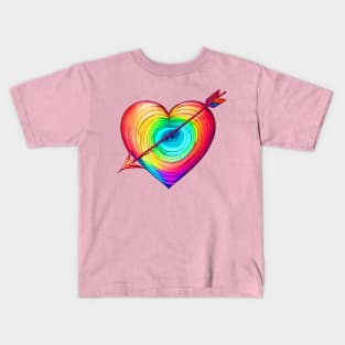 LGTB Heart and arrow Kids T-Shirt